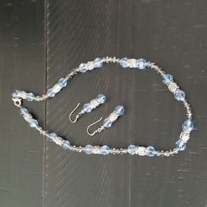 Necklace and earring set